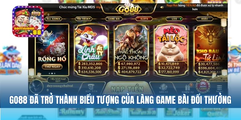 Game bài đổi thưởng - Là một cổng game tích hợp nhiều thể loại game trên 1 cổng